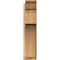 Ekena Millwork Westlake Rough Sawn Traditional Outlooker, Western Red Cedar, 8"W x 22"D x 34"H OUT08X22X34WTL01RWR - alternate 2